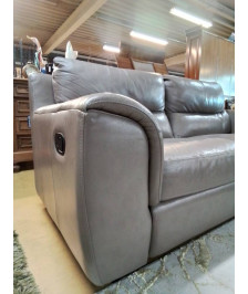 SALON CUIR 3+2 CHATEAU D’AX 2 RELAX MANUELS