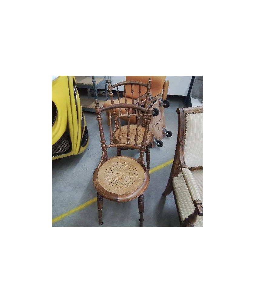 PAIRE DE CHAISES SUEDOISES ANCIENNES