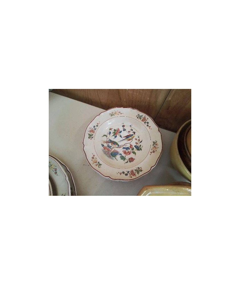 LOT DE 5 ASSIETTES VILLEROY&BOSCH 