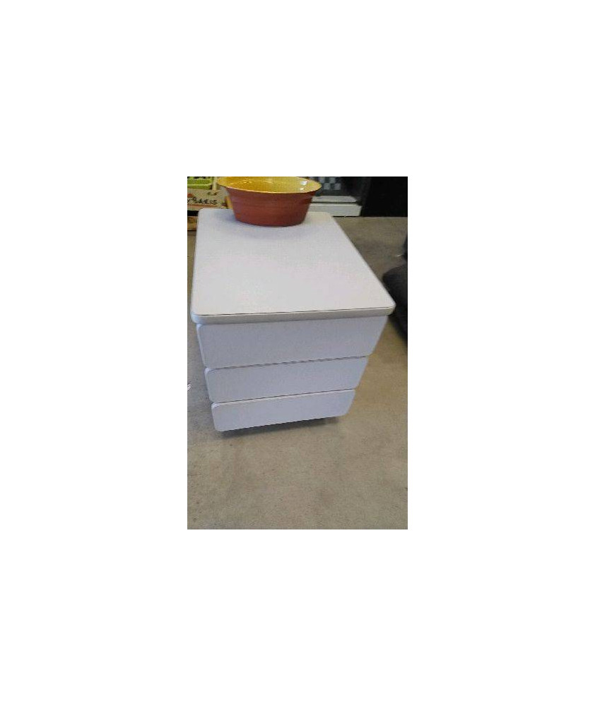 CAISSON DE BUREAU A ROULETTES 3 TIROIRS 