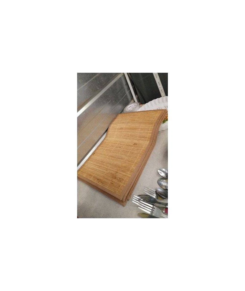 SETS DE TABLE BAMBOU X6