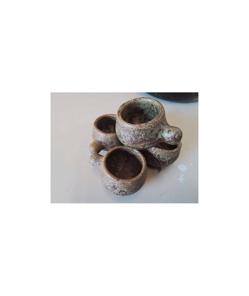 LOT DE 5 VERRES A LIQUEUR 