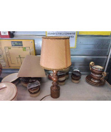 LAMPE PIED BOIS 