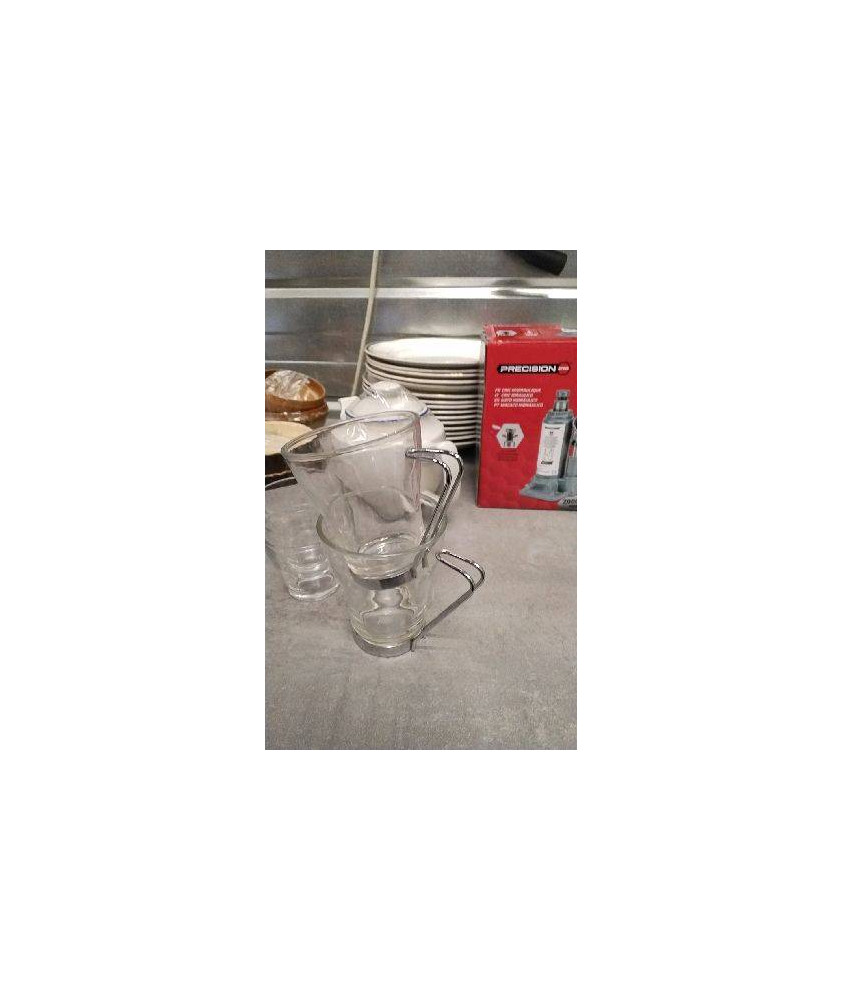TASSES VERRE X2