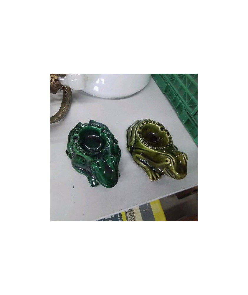 CENDRIER GRENOUILLE