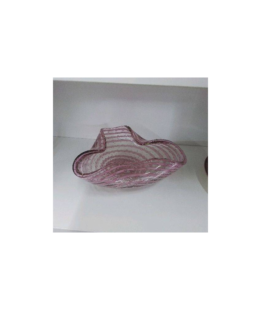 VIDE POCHE VERRE ROSE