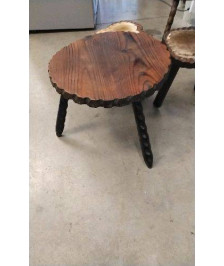 TABLE BASSE BOIS RONDE 