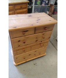 COMMODE PIN 5 TIROIRS 