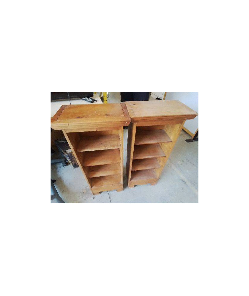 ETAGERE TOUR EN PIN 