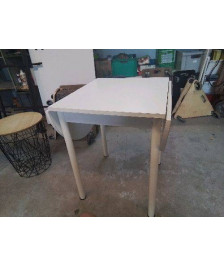 TABLE BLANCHE A RABATS 