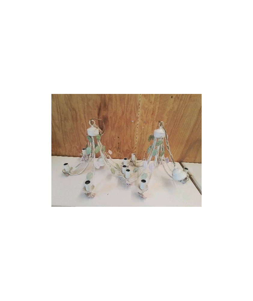 SUSPENSION MOTIF FLORAL 