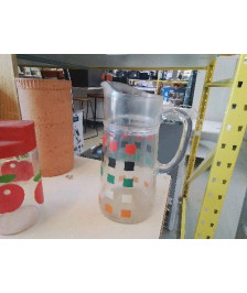 PICHET MOTIF CARREAU COLORÉ 
