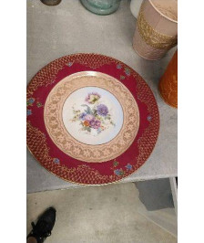 PLAT ROND LIMOGES 