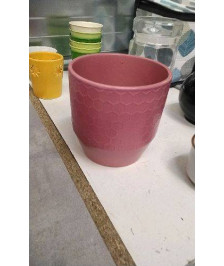 CACHE POT ROSE
