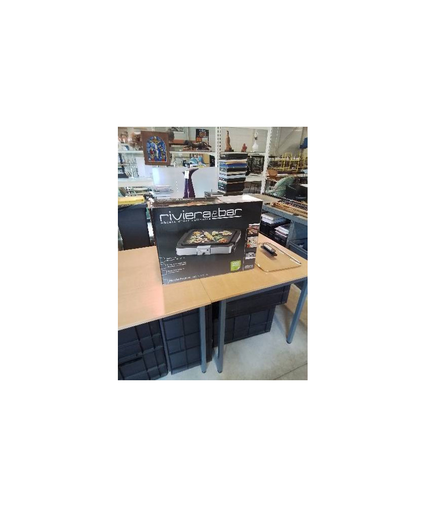 PLANCHA RIVIERA & BAR QC 463 A + COUVERCLE