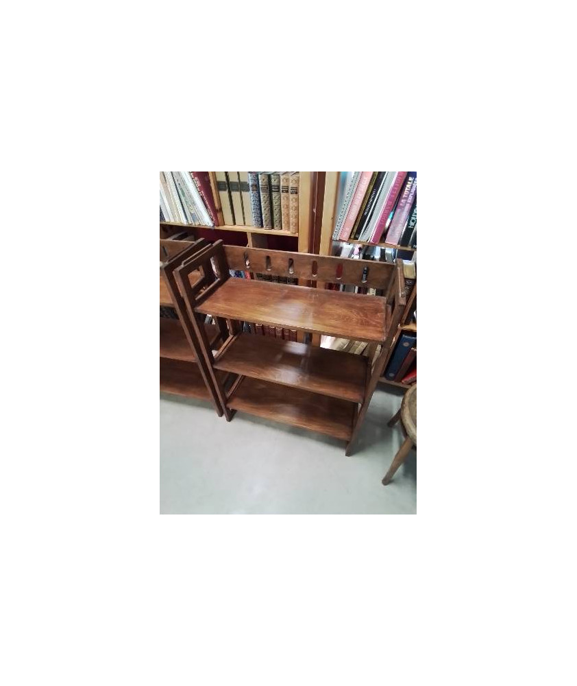 ÉTAGÈRE PLIANTE BOIS 3 TABLETTES 
