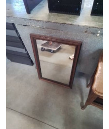 MIROIR RECTANGULAIRE BOIS MOULURÉ 
