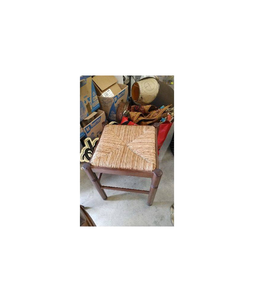 TABOURET PAILLE 