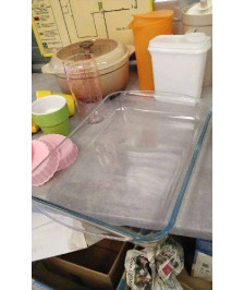 PLAT FOUR RECTANGLE VERRE 