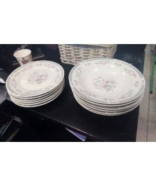 ASSIETTES CREUSES + DESSERT 