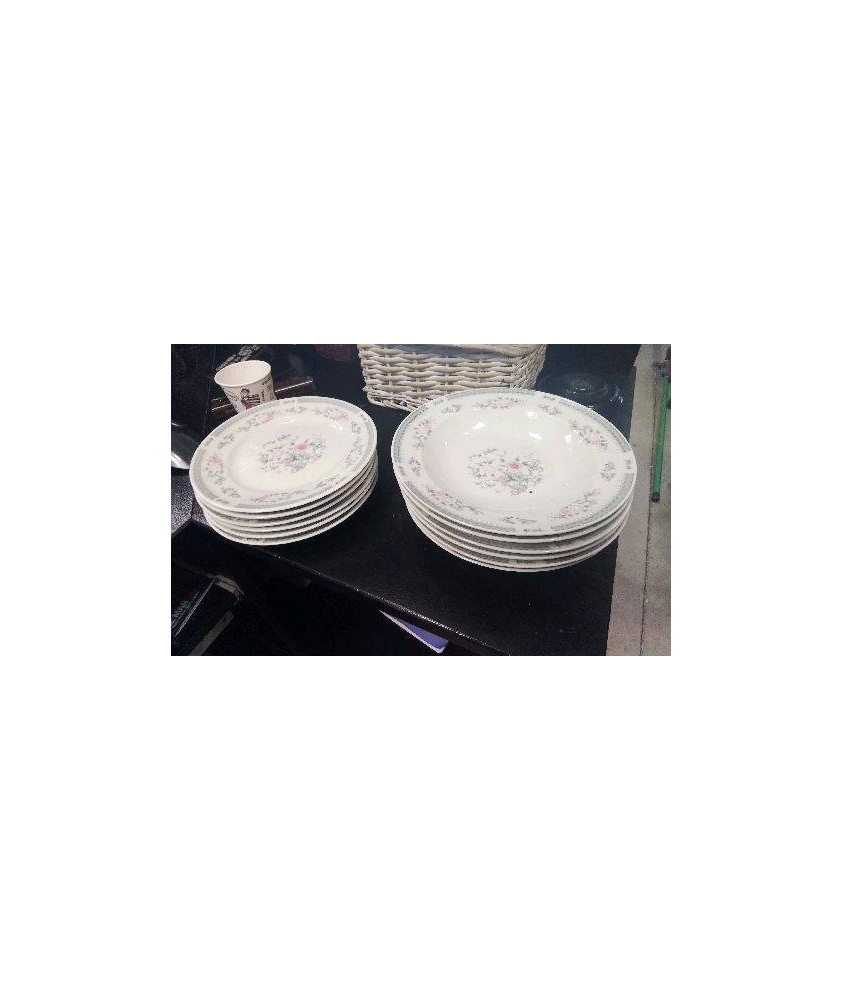 ASSIETTES CREUSES + DESSERT 