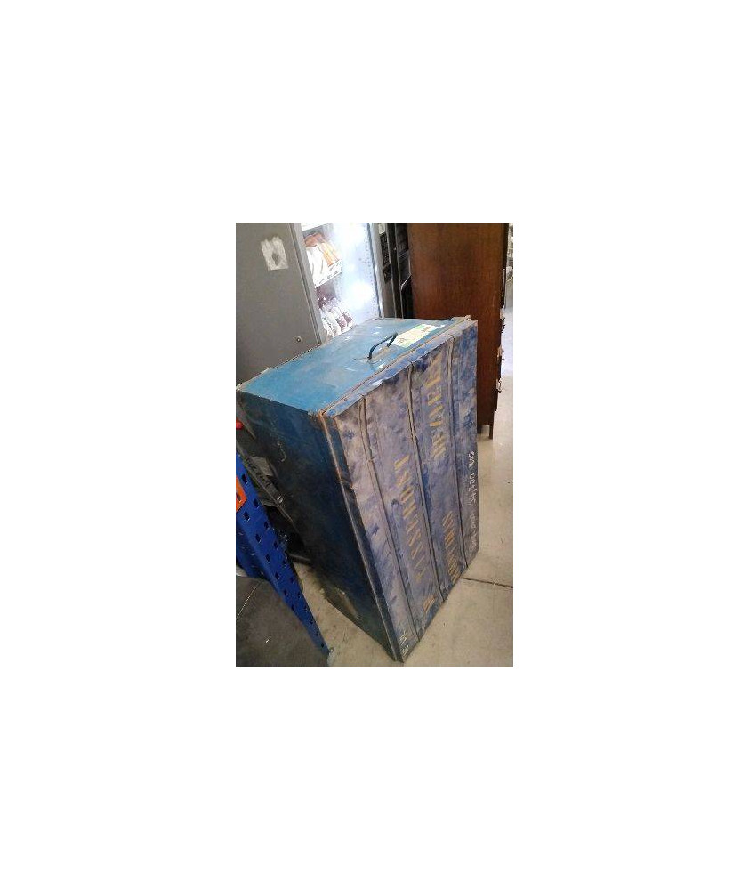 CANTINE METAL 100 LITRES BLEUE- EN L’ETAT