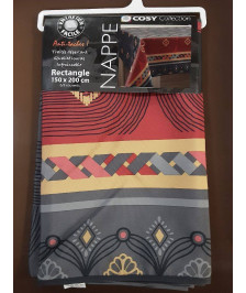 NAPPE IMPRIMEE ANTI TACHES RECT.150X240CM