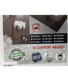 PROTEGE MATELAS ALESE PVC 140X190CM