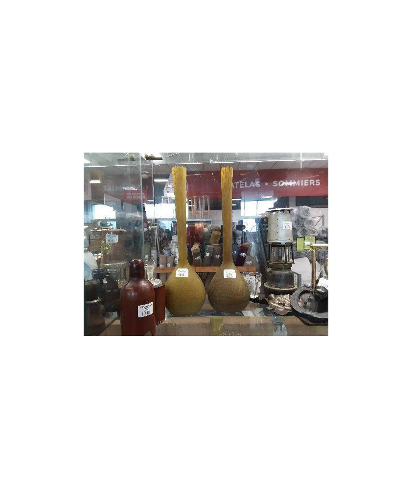 VASE SOLIFLORE PATE DE VERRE
