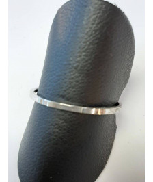 BAGUE OR BLANC 18K 0.63GR T53