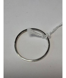 BAGUE OR BLANC 18K 0.67GR T55