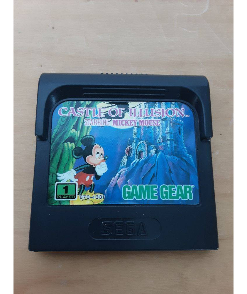 JEU VIDÉO MICKEY MOUSE CASTLE OF ILLUSION GAME GEAR JEU VIDÉO MICKEY MOUSE CASTLE OF ILLUSION GAME GEAR