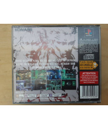 JEU PLAYSTATION 1 METAL GEAR SOLID COMPLET