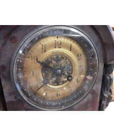 PENDULE A REVISER+2 CANDELABRES
