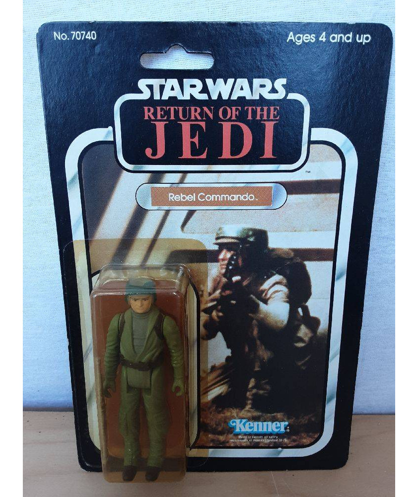 FIGURINE STAR WARS REBEL COMMANDER KENNER 1983 FIGURINE STAR WARS REBEL COMMANDER KENNER 1983
