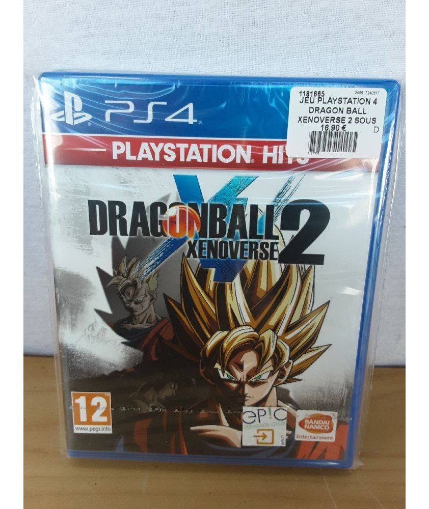 JEU PLAYSTATION 4 DRAGON BALL XENOVERSE 2 SOUS BLISTER JEU PLAYSTATION 4 DRAGON BALL XENOVERSE 2 SOUS BLISTER