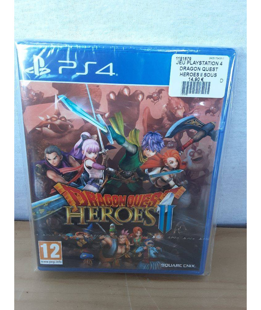 JEU PLAYSTATION 4 DRAGON QUEST HEROES II SOUS BLISTER
