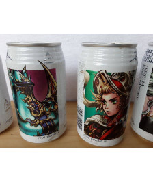 CANETTE SODA FINAL FANTASY DATE DÉPASSÉE UNIQUEMENT POUR COLLECTION