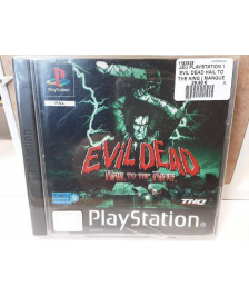 JEU PLAYSTATION 1 EVIL DEAD HAIL TO THE KING ( MANQUE NOTICE )