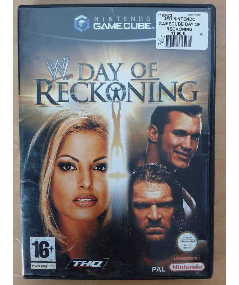 JEU NINTENDO GAMECUBE DAY OF RECKONING COMPLET JEU NINTENDO GAMECUBE DAY OF RECKONING COMPLET