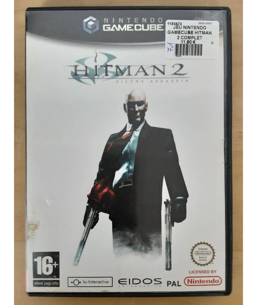JEU NINTENDO GAMECUBE HITMAN 2 COMPLET JEU NINTENDO GAMECUBE HITMAN 2 COMPLET