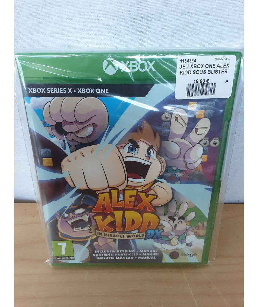 JEU XBOX ONE ALEX KIDD SOUS BLISTER JEU XBOX ONE ALEX KIDD SOUS BLISTER