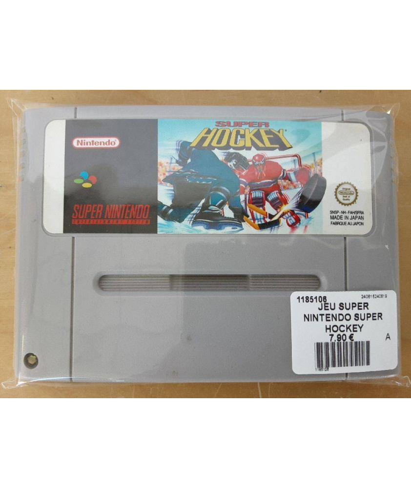 JEU SUPER NINTENDO SUPER HOCKEY