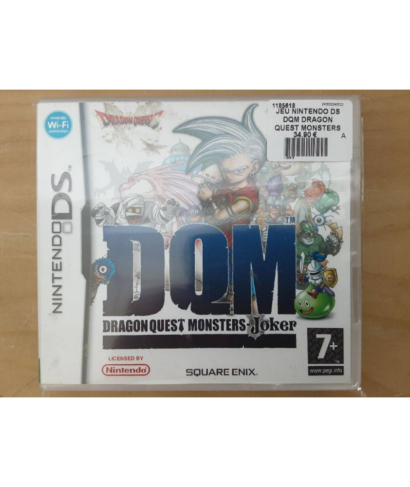 JEU NINTENDO DS DQM DRAGON QUEST MONSTERS JOKER COMPLET JEU NINTENDO DS DQM DRAGON QUEST MONSTERS JOKER COMPLET