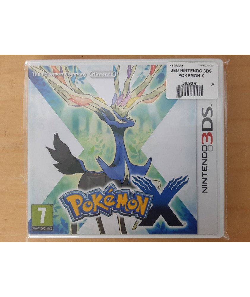 JEU NINTENOD 3DS POKEMON X JEU NINTENOD 3DS POKEMON X