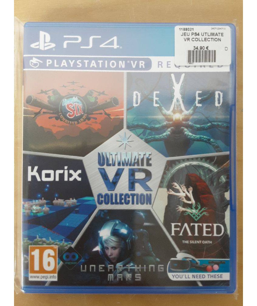 JEU PS4 UTLIMATE VR COLLECTION JEU PS4 UTLIMATE VR COLLECTION