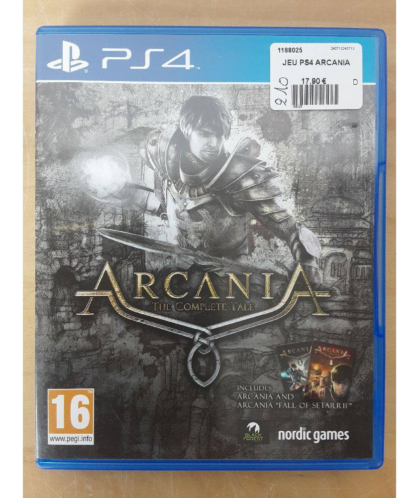 JEU PS4 ARCANIA