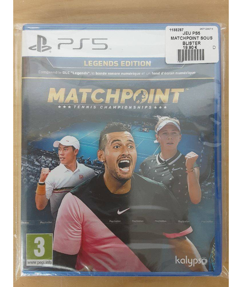 JEU PS5 MATCHPOINT SOUS BLISTER