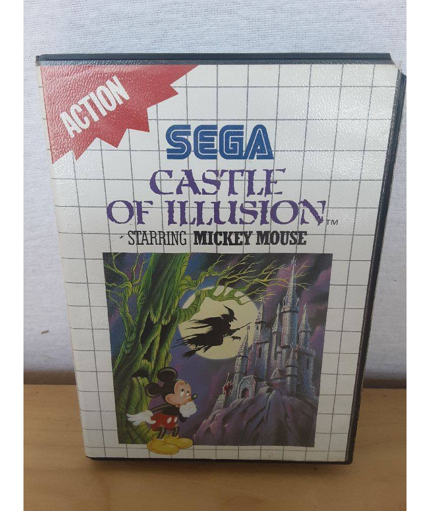 JEU MASTER SYSTEM CASTLE OF ILLUSION COMPLET JEU MASTER SYSTEM CASTLE OF ILLUSION COMPLET