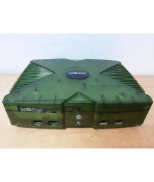 CONSOLE XBOX 1ERE GÉNÉRATION VERTE ( BLOC NUE SANS CABLÂGE NI MANETTE )